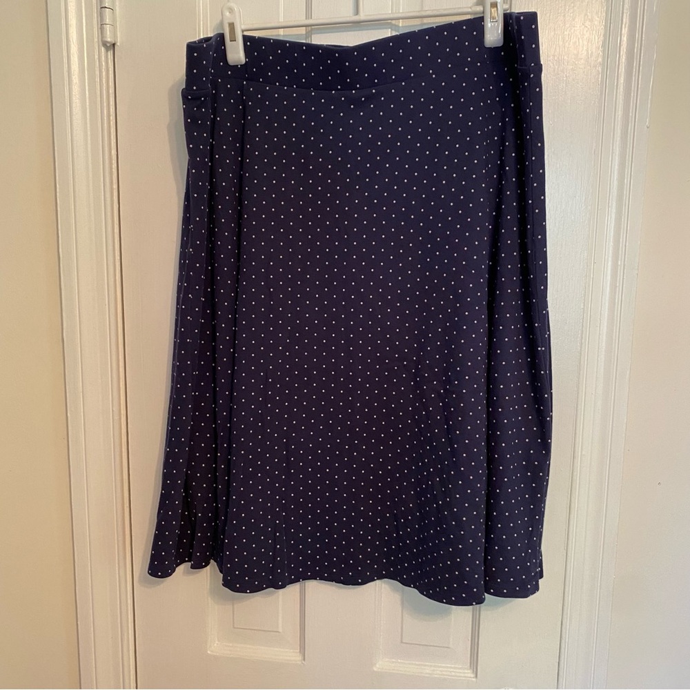 Lands’ End Polka Dot Skirt - Picture 1 of 5